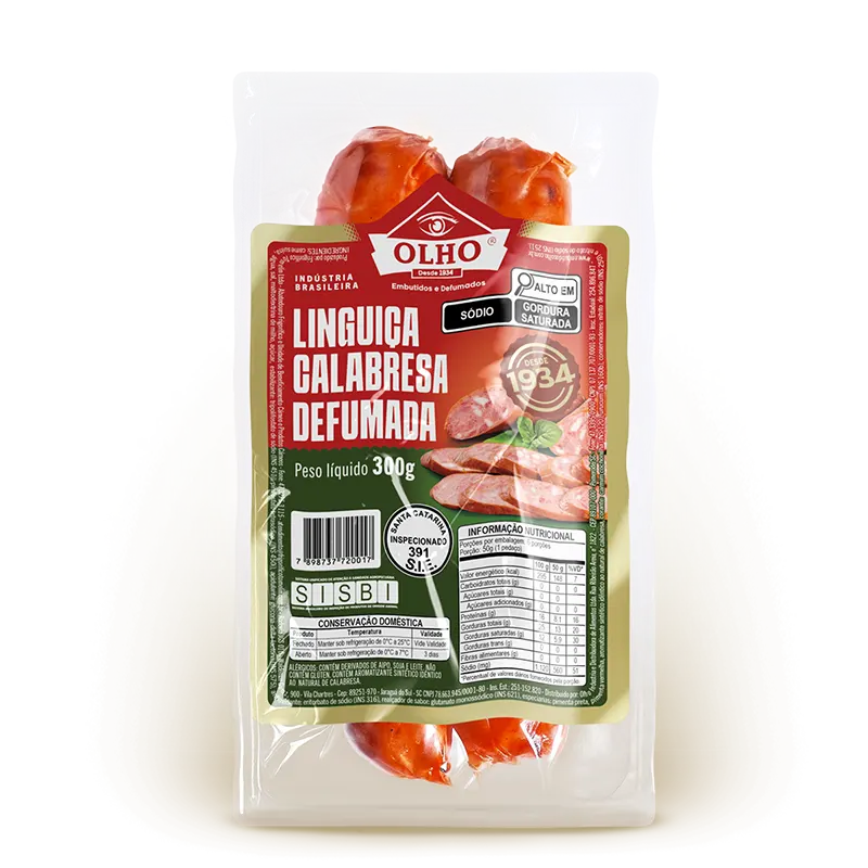 Linguiça Calabresa Defumada